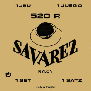 SAVAREZ 520R Traditional Red Card High Tension Classical Guitar Strings 